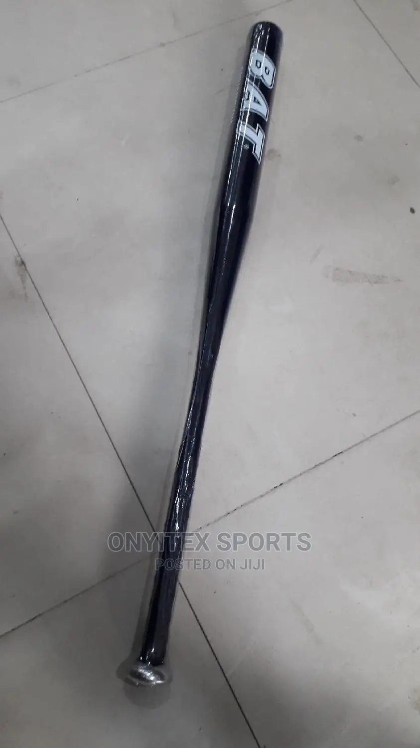 Black Baseball Bat
