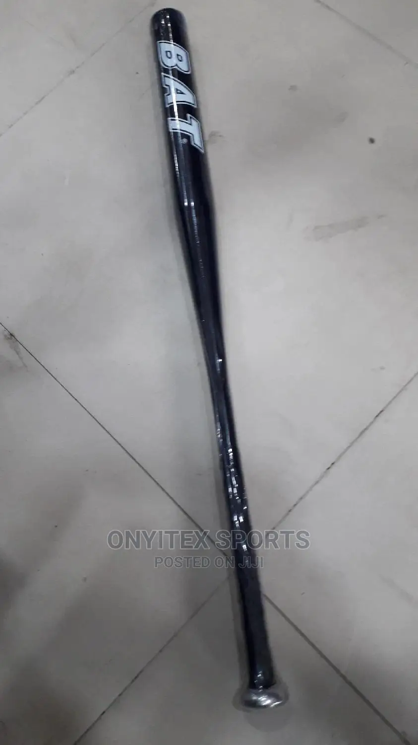 Black Baseball Bat