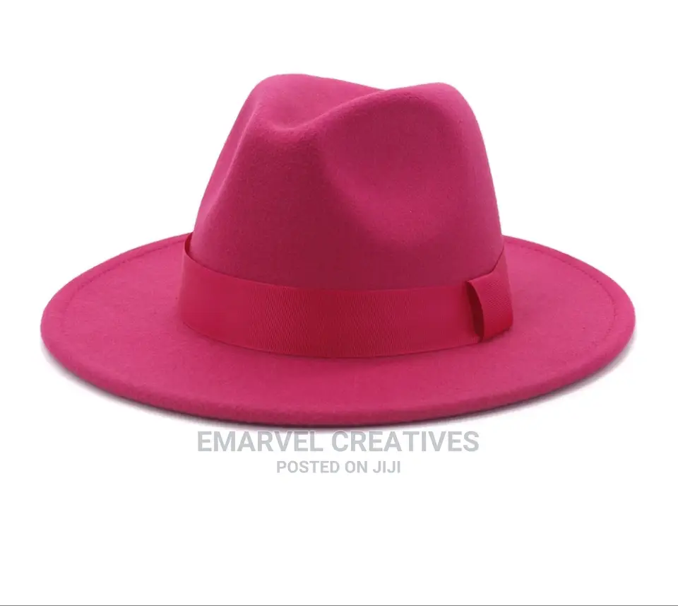2024 New Hot Wide Brim Felt Fedora Hats for Fashionista