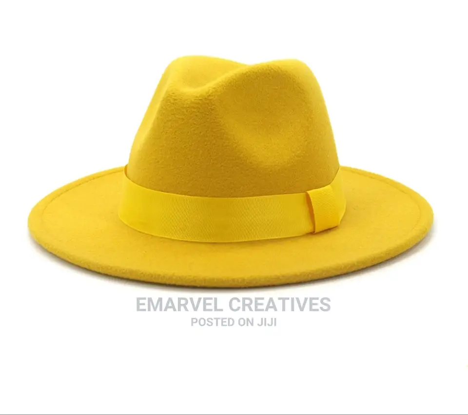 2024 New Hot Wide Brim Felt Fedora Hats for Fashionista