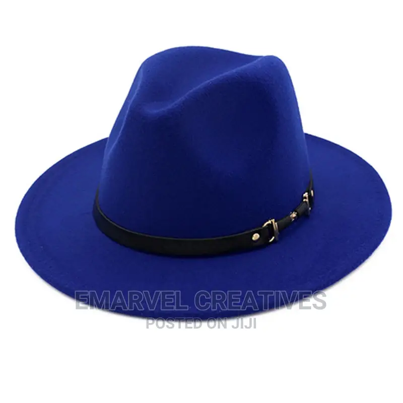 Winter Fashion Wool Fedora Hat For Women Chapeau Black Hats