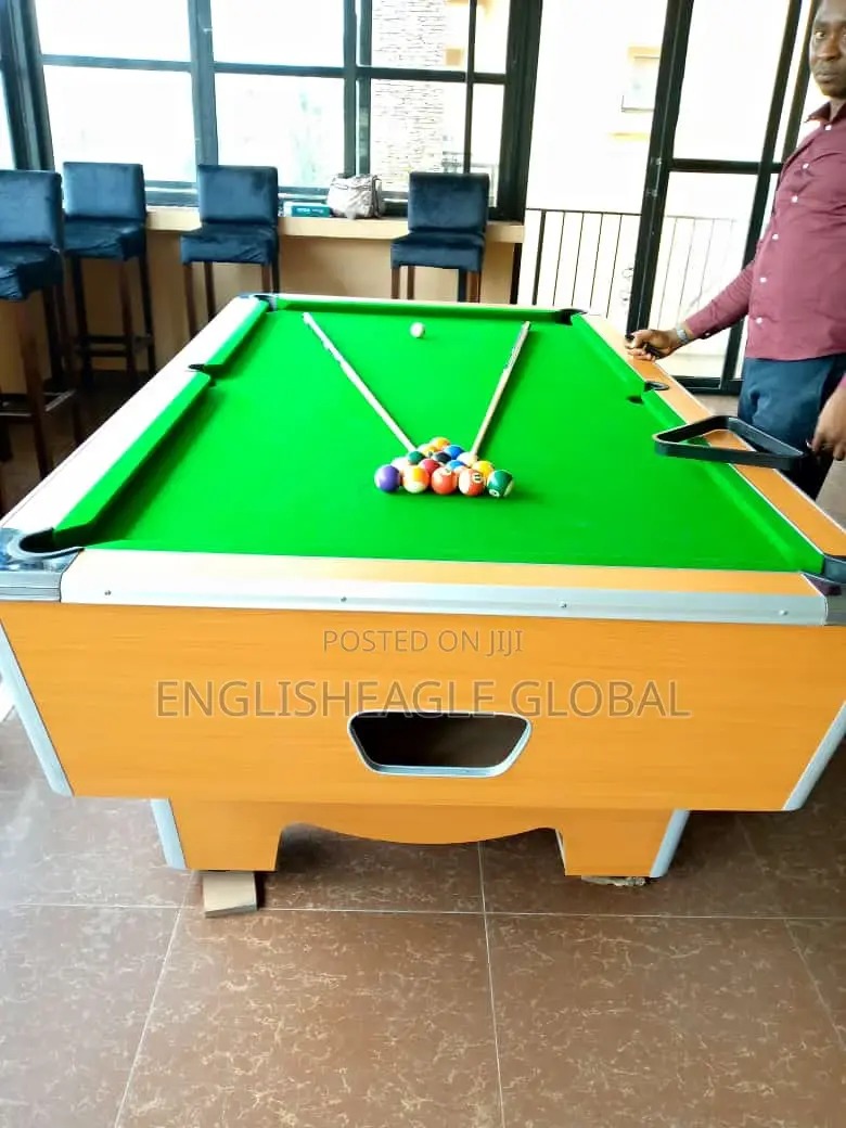 British Marble Top Coin Snooker Board