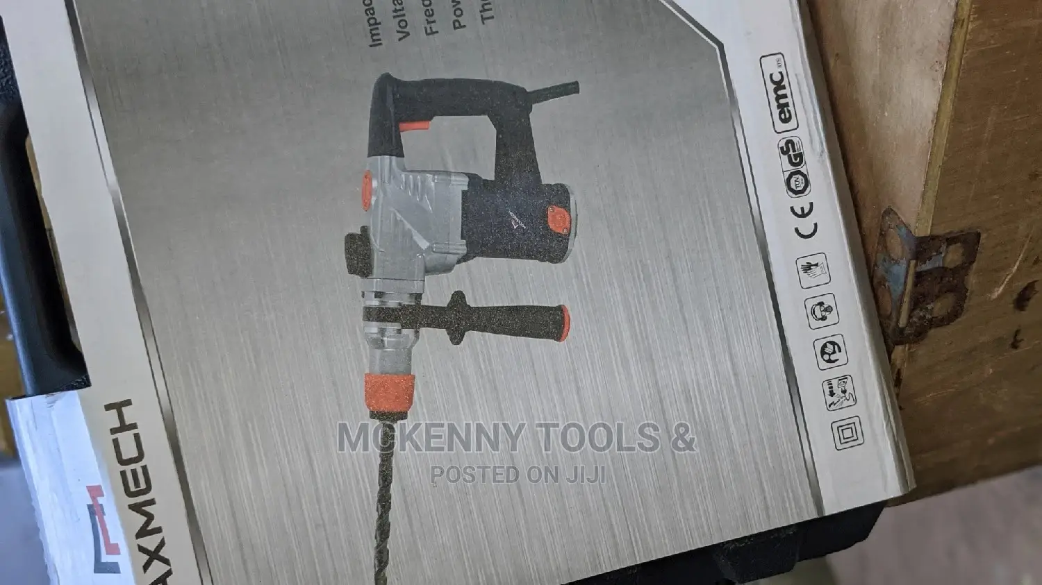 Rotary Hammer 20j Maxmech 1000w