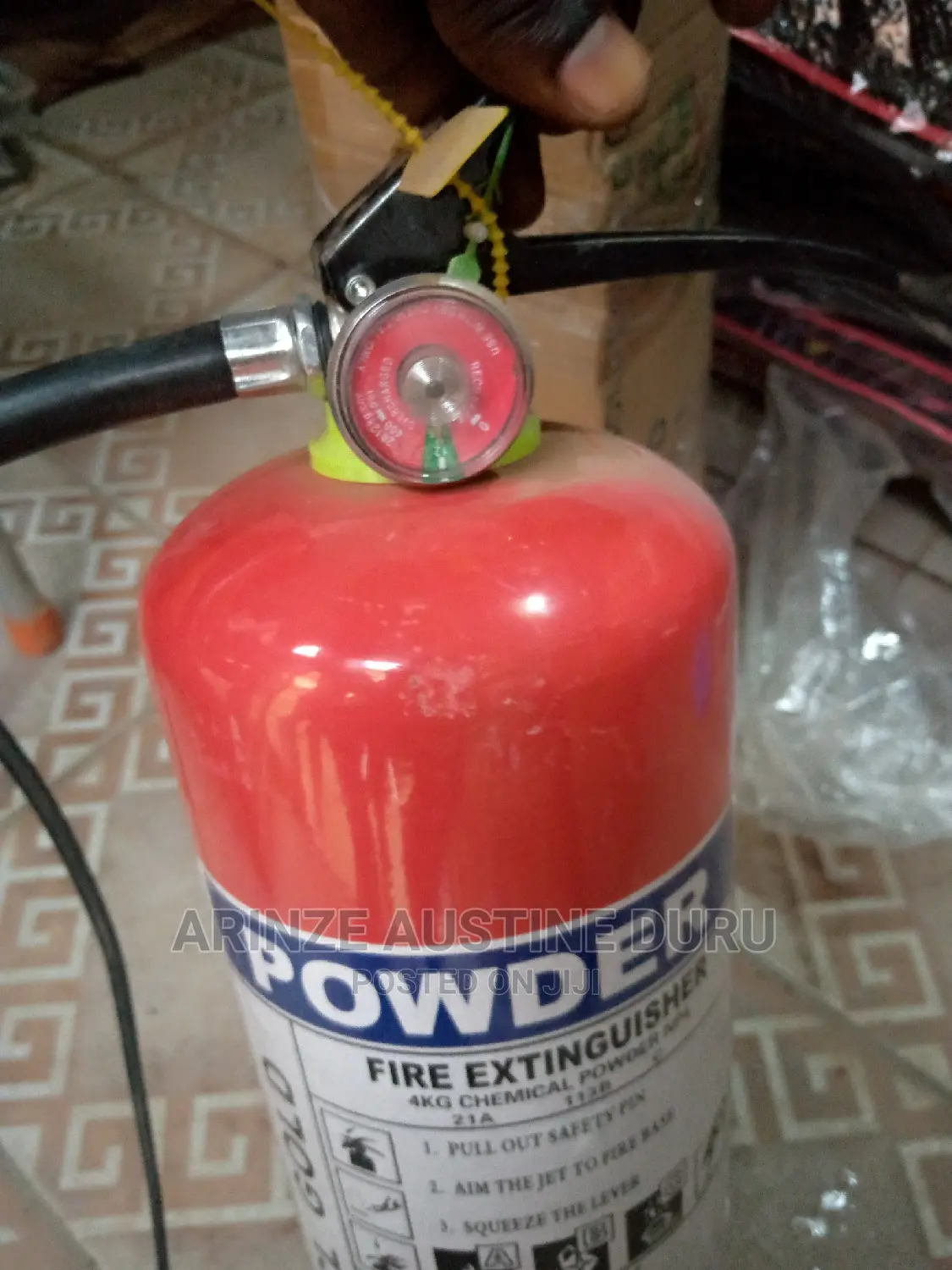 4kg Fire Extinguisher