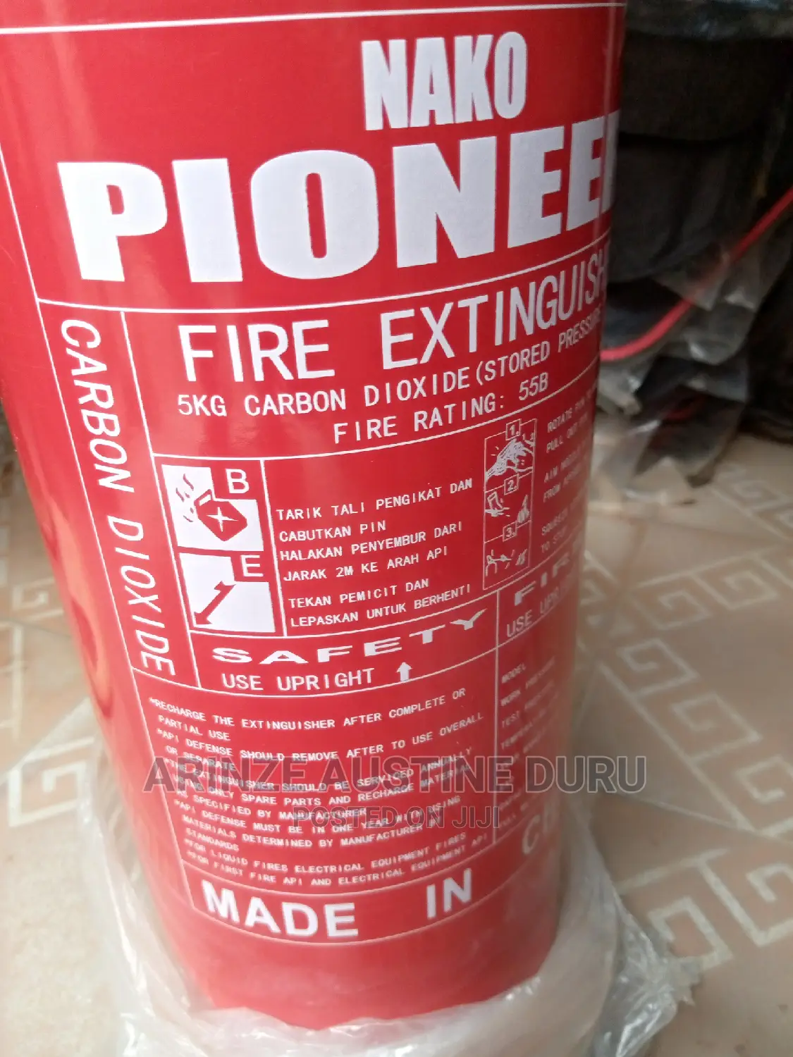 5kg Co2 Carbon Dioxide Fire Extinguisher