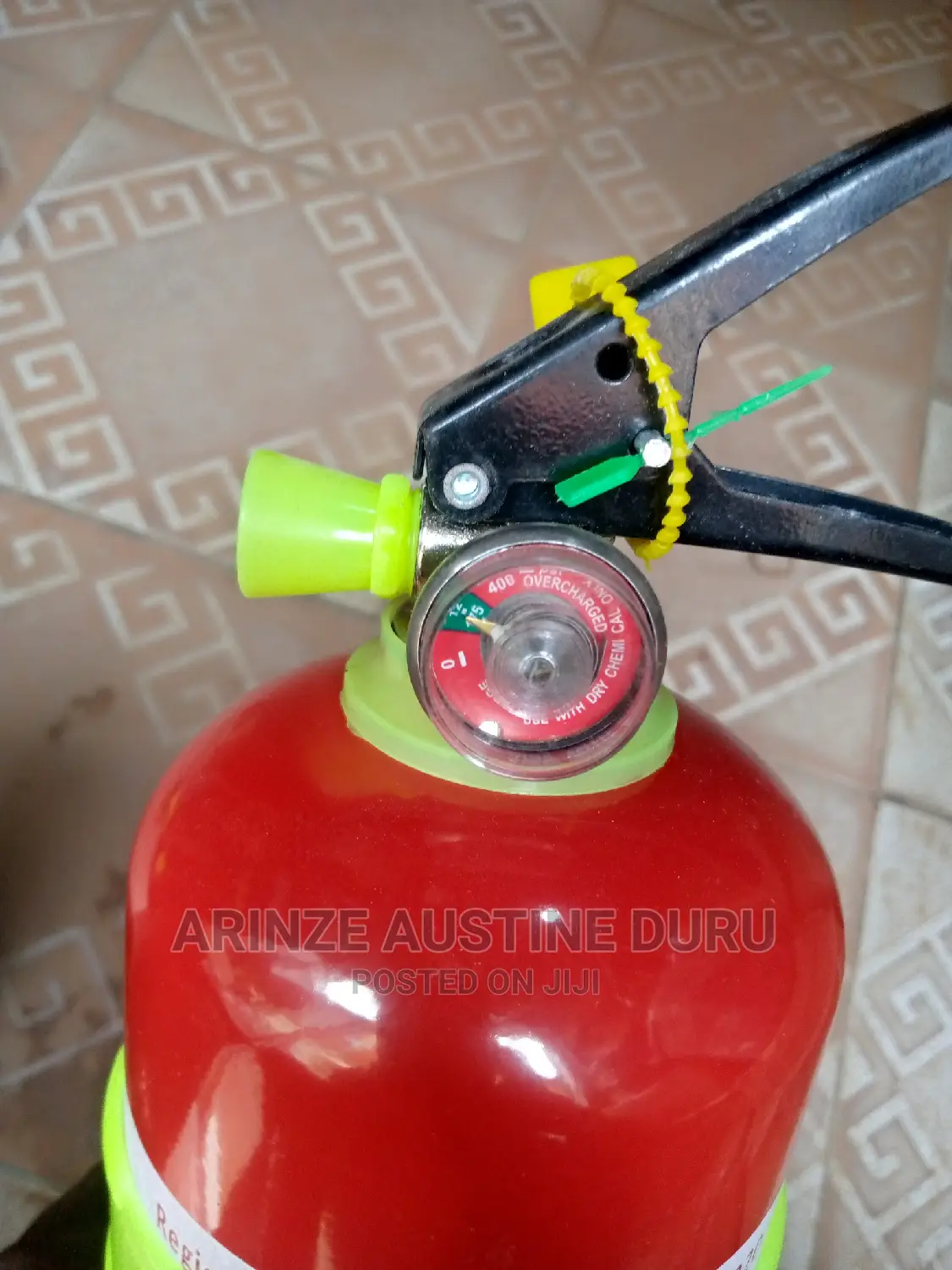 Fire Extinguisher - 2kg Gold Ecl Dry Powder Extinguisher