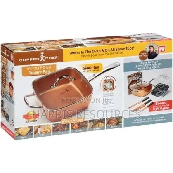 Copper Square Pan