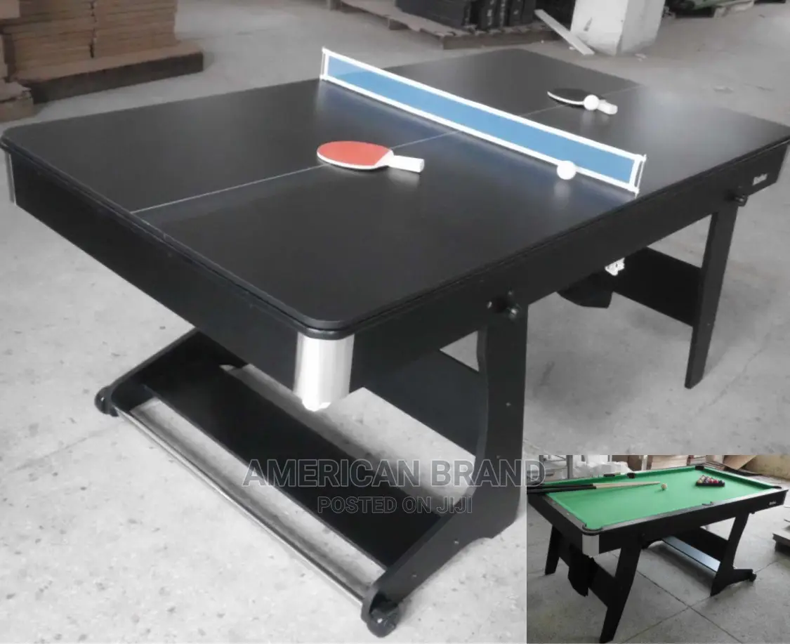 2 in 1 6feet Snooker Table With Table Tennis Board