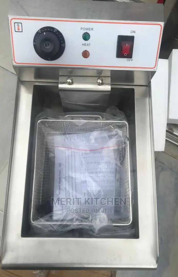 Single Electric Fryer With Tap