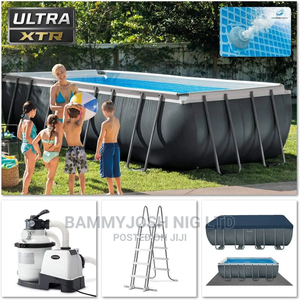 Intex Ultra XTR Frame Pool (With Filter, Pump, Cover, Ladder