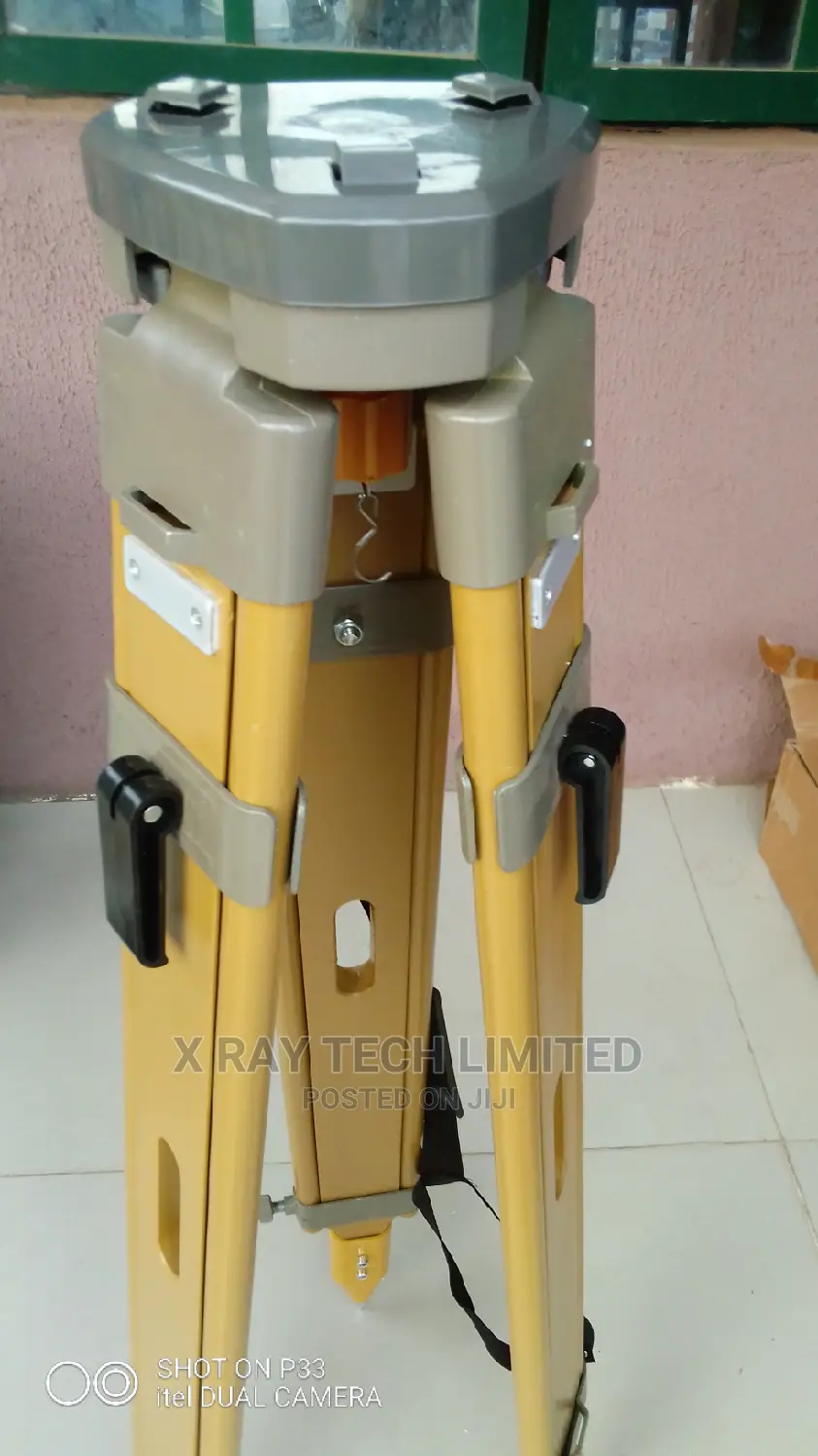 Heavy Duty Wooden Total Station Tripod