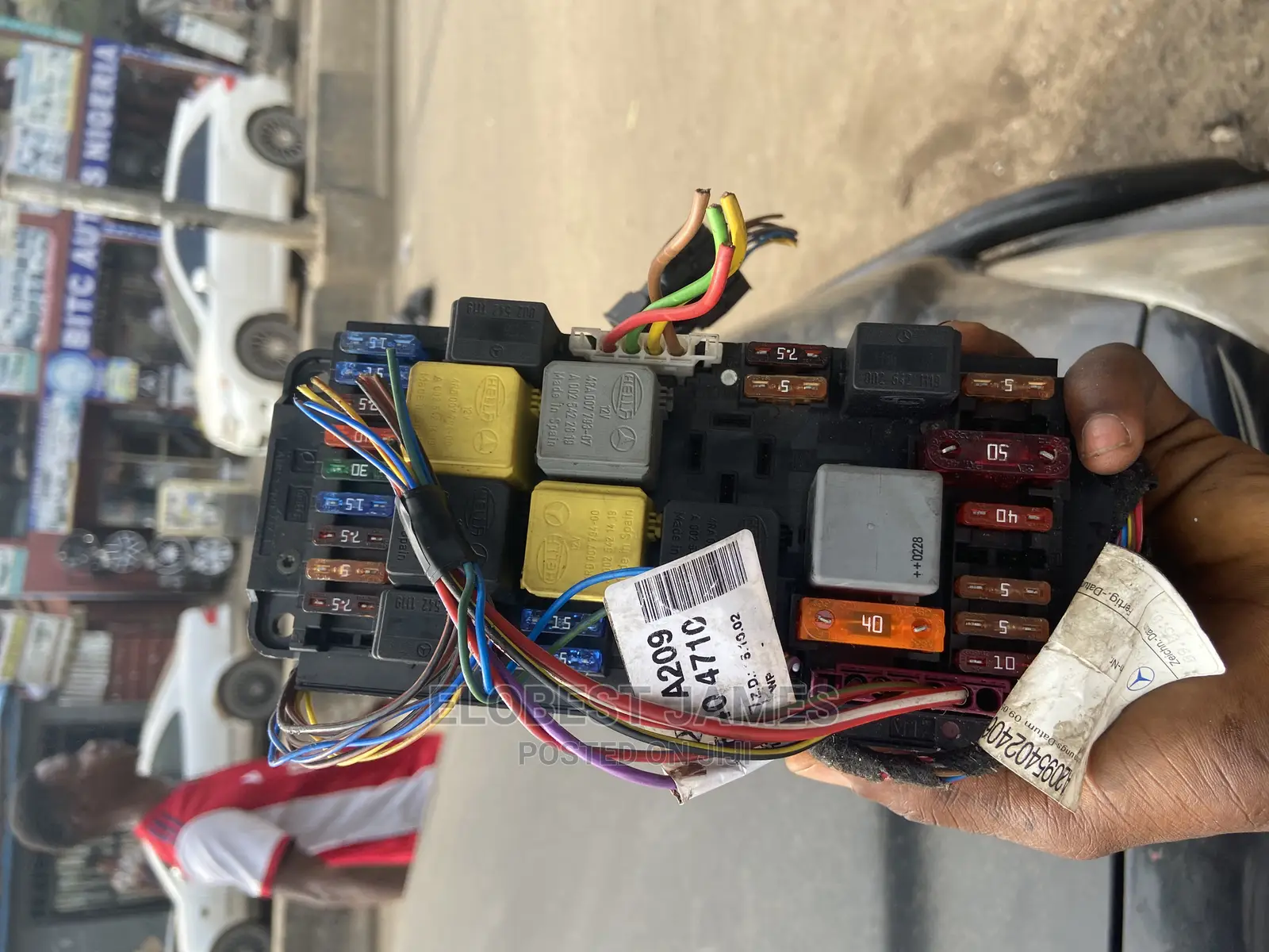 Mercedes Benz C Class W203 Front SAM Relay Fuse Box Control