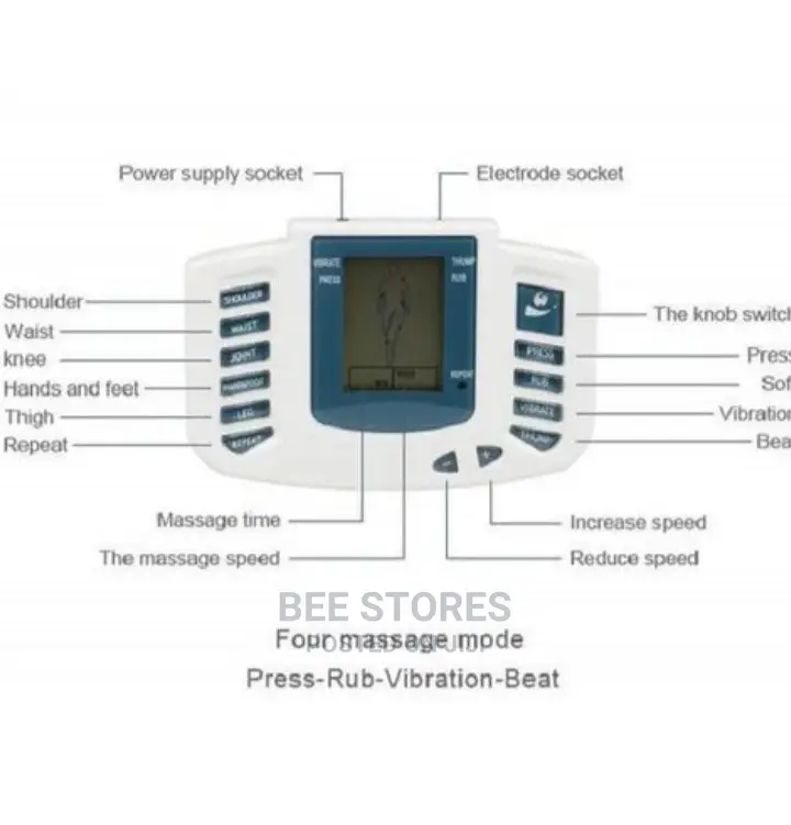 Multi-Functional Digital Electrical Tens Acupuncture Therap