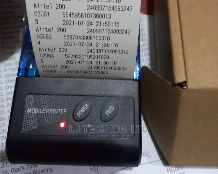 Latest Mobile Bluetooth Printer