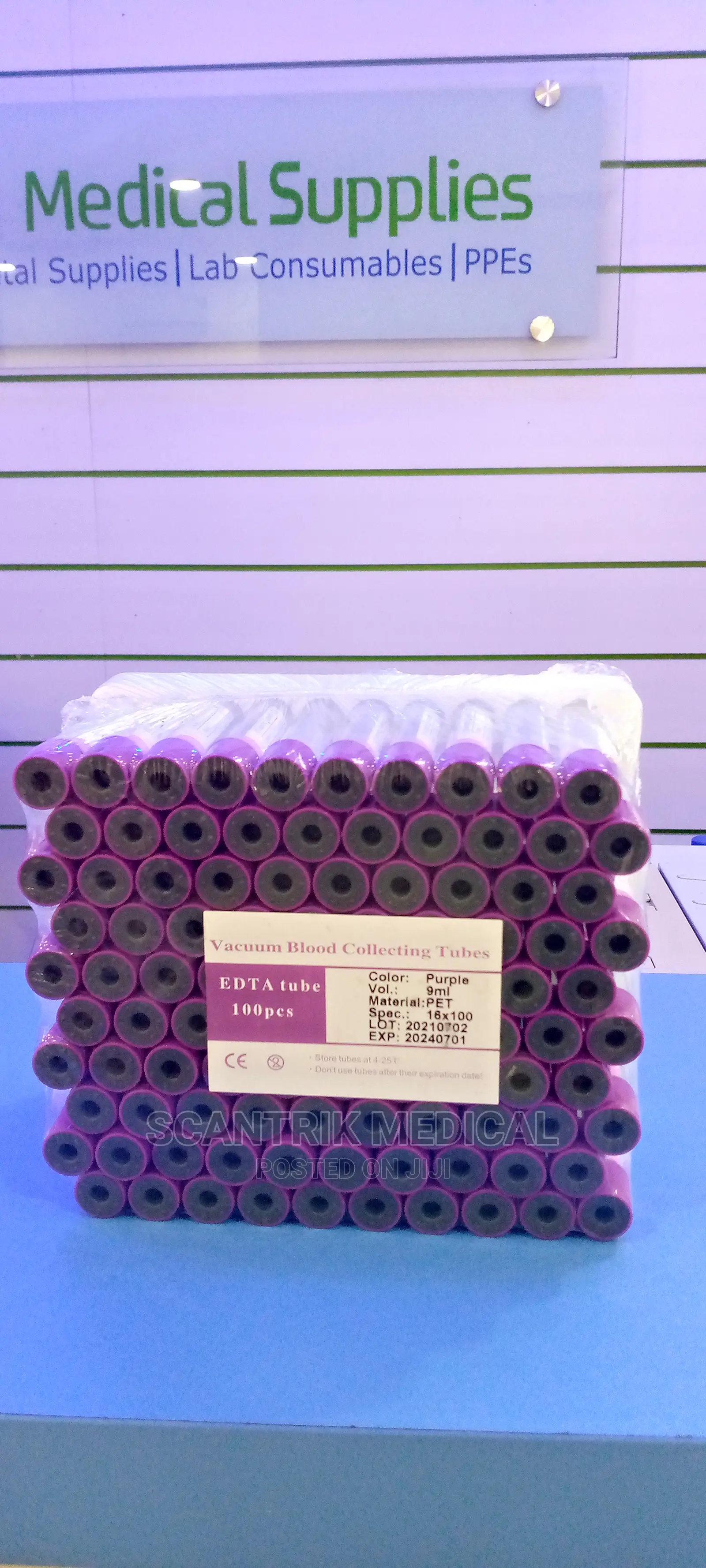 Lab Blood Collection Tube