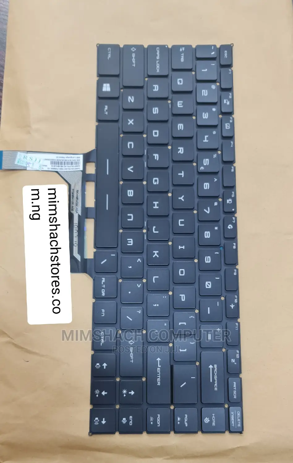 Msi Gs65 Stealth Thin 8re 8rf 9sd 9se Per-Key Rgb Keyboard