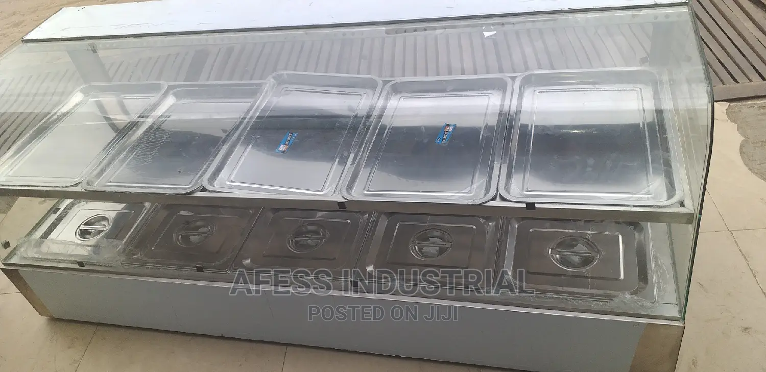 Ten Plates Curved Bain Marie