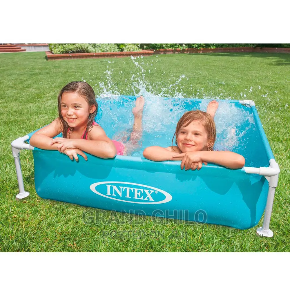 Intex 57173 Mini Frame Square Pool for Children and Dogs