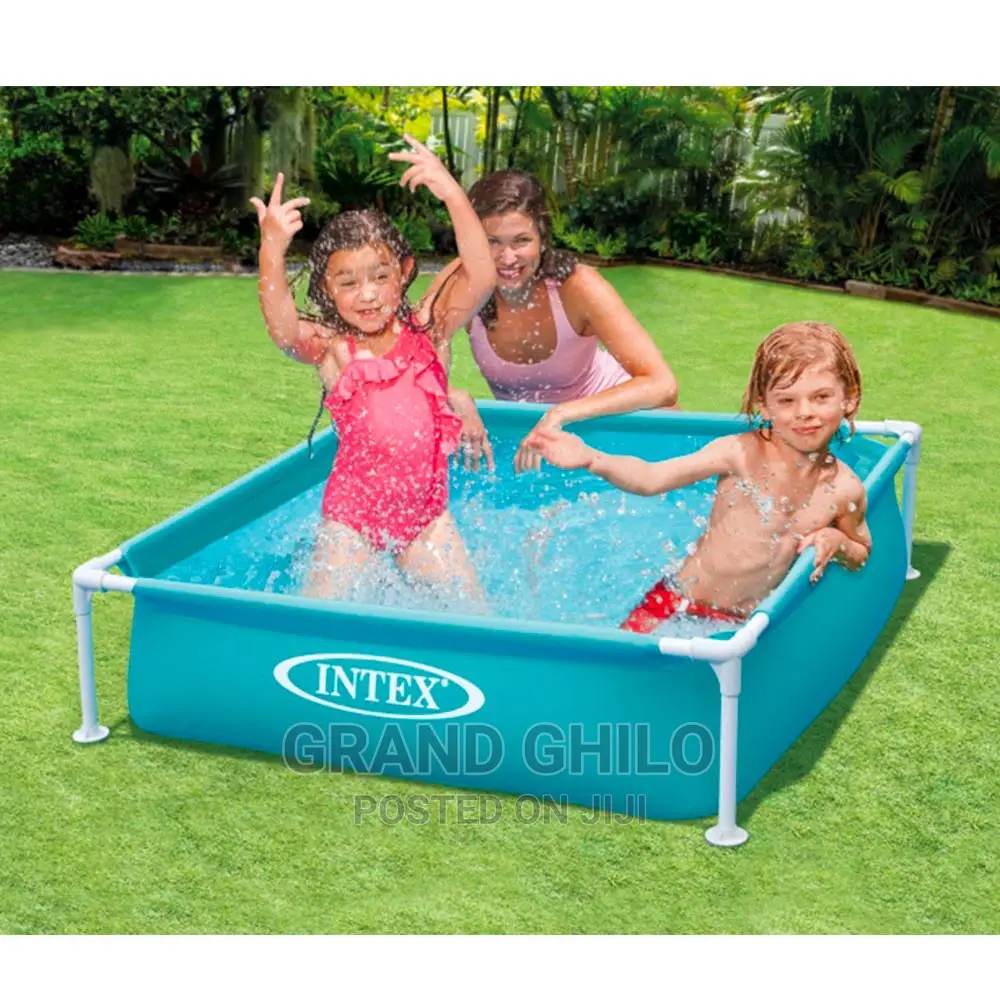 Intex 57173 Mini Frame Square Pool for Children and Dogs