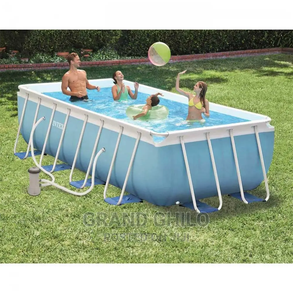 Intex Prism Frame Above Ground Pool Rectangular 16*8ft