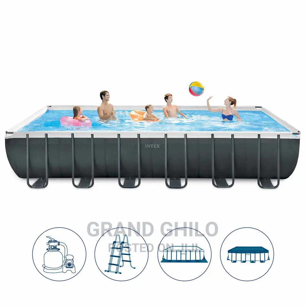 Itex Ultra Xtr Frame Above Ground Pool Rectangular 24*12ft