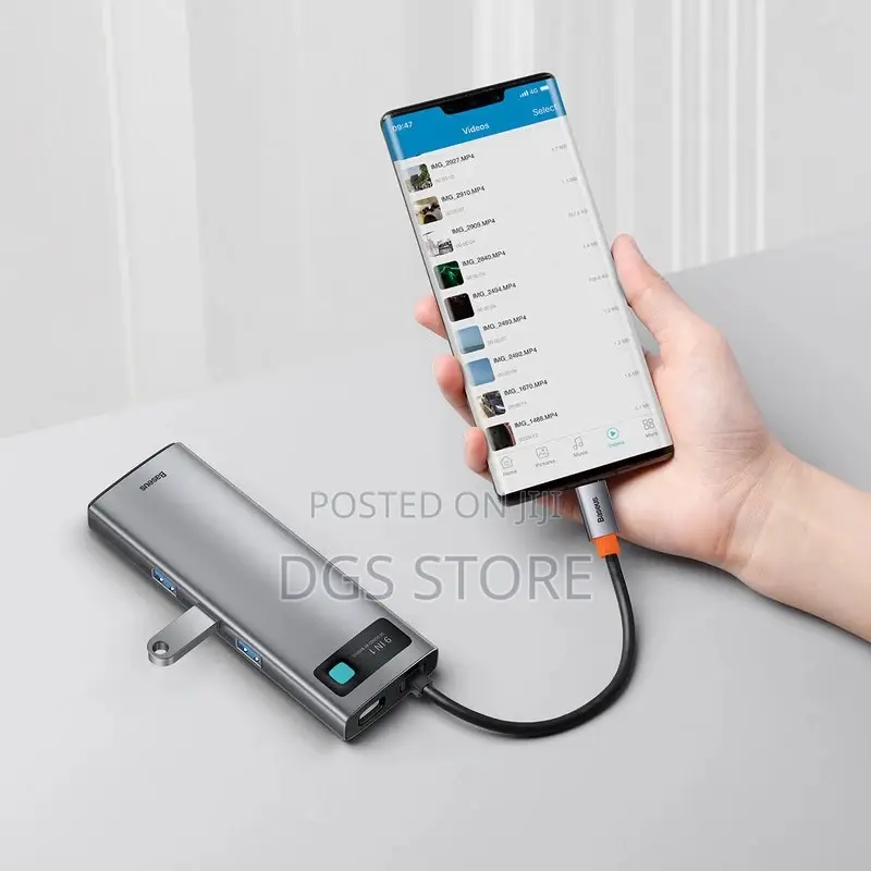 Baseus 9 in 1 Metal Gleam Series Hub Docking Station
