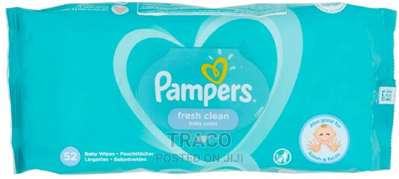 Pampers Wipes, Fresh Clean 52 Count