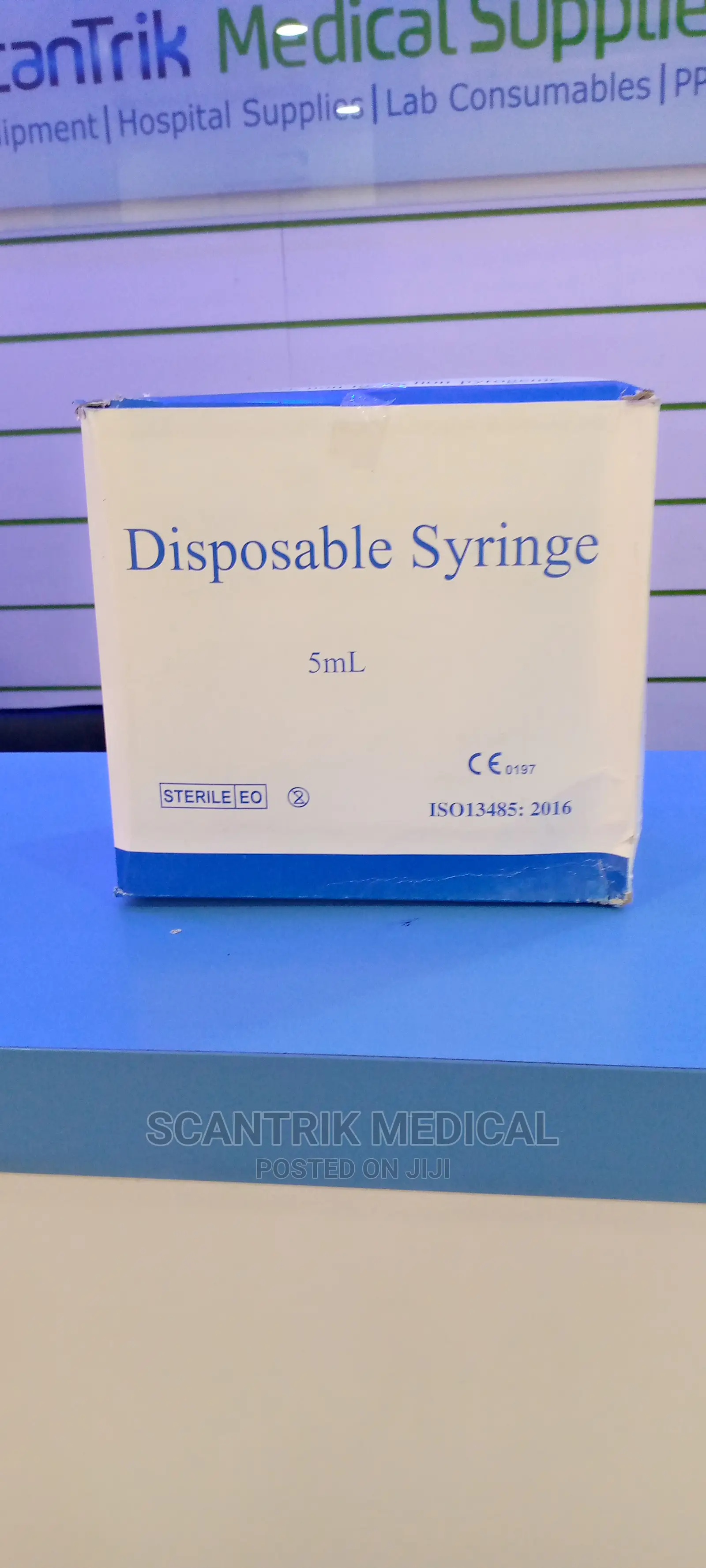 Disposable Syringe and Needle - 5ml/5mn, 100 Pieces