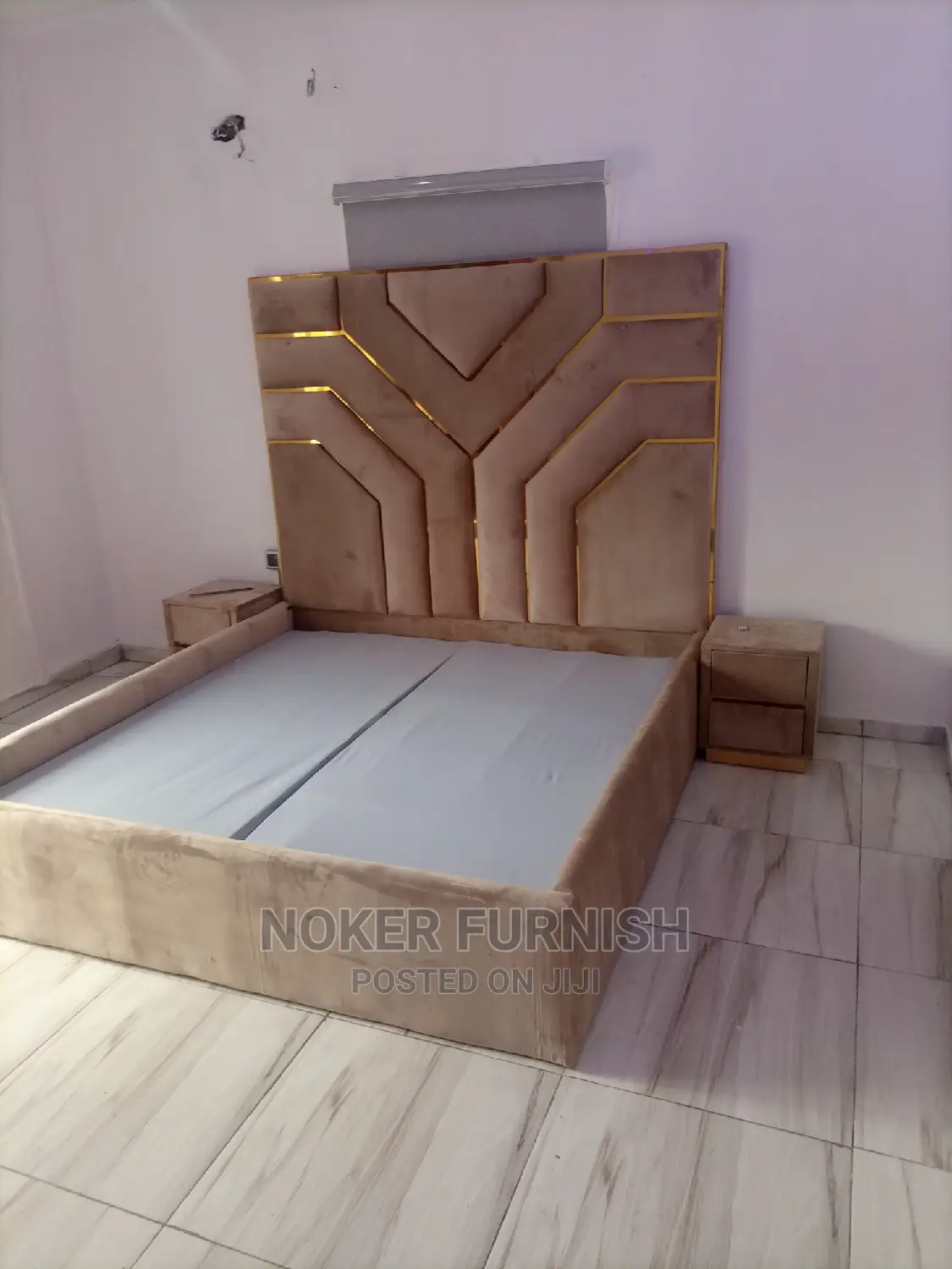 New Design Upholstery Bed's Golden Design