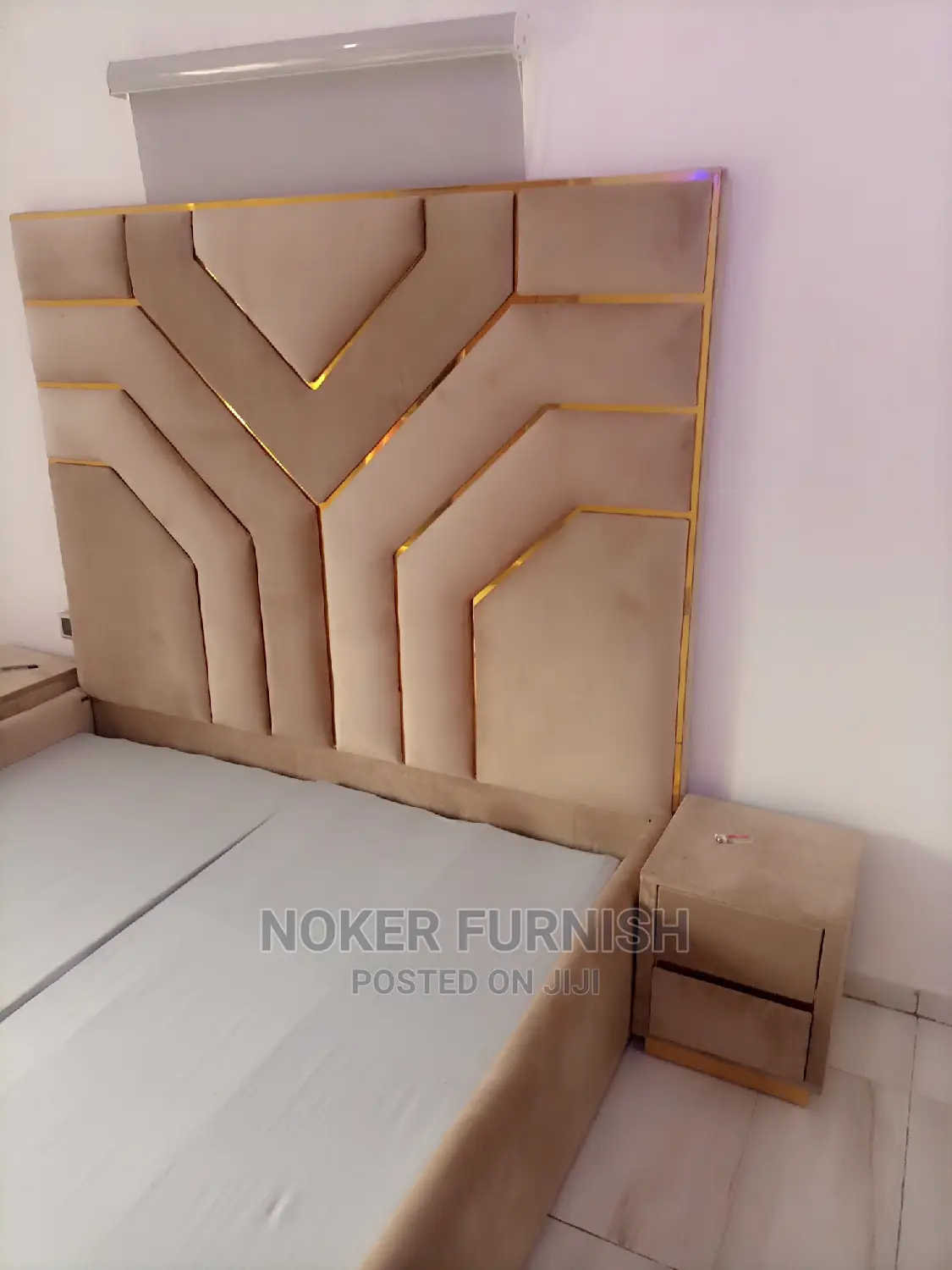 New Design Upholstery Bed's Golden Design