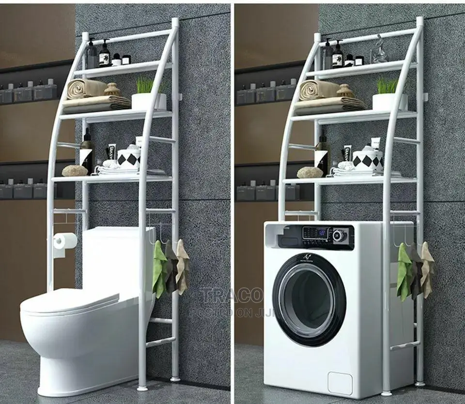 Toilet/ Bathroom Storage Rack, Shelve Organizer, Space Saver