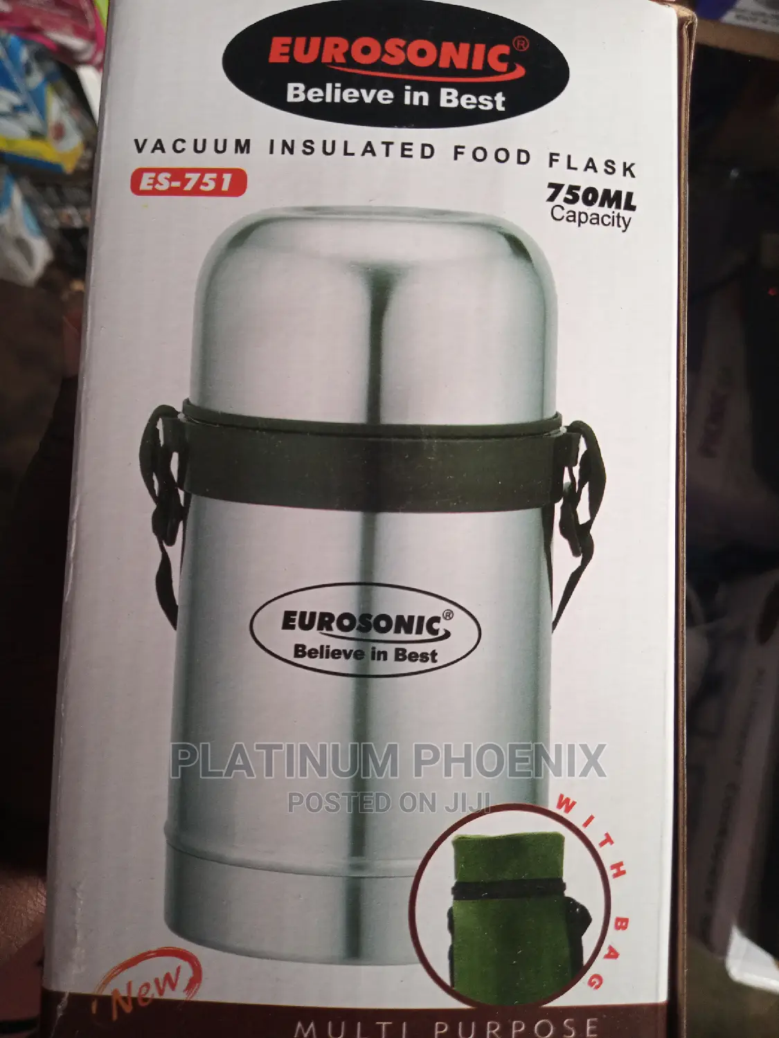 750ml Eurosonic Food Flask