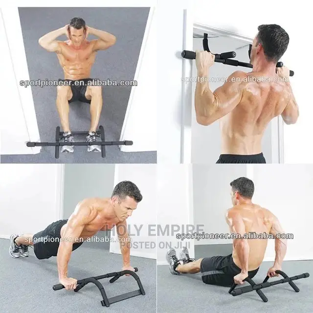 Iron Gym Pull Up Sit Up Door Bar Portable