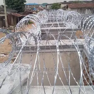 Pure Galvanized Razor Wire 20meters Lenght