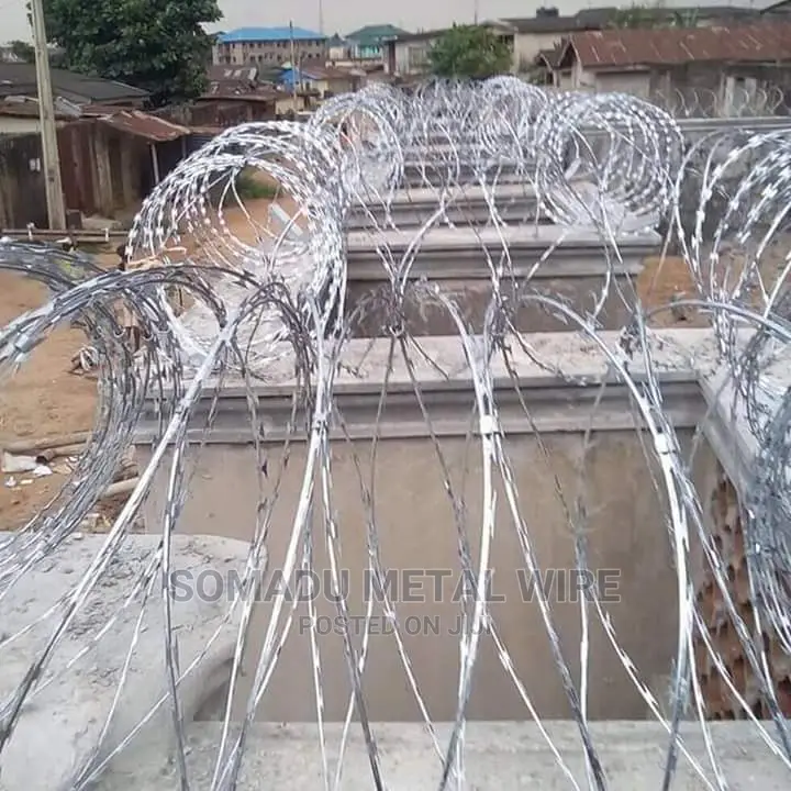 Pure Galvanized Razor Wire 20meters Lenght
