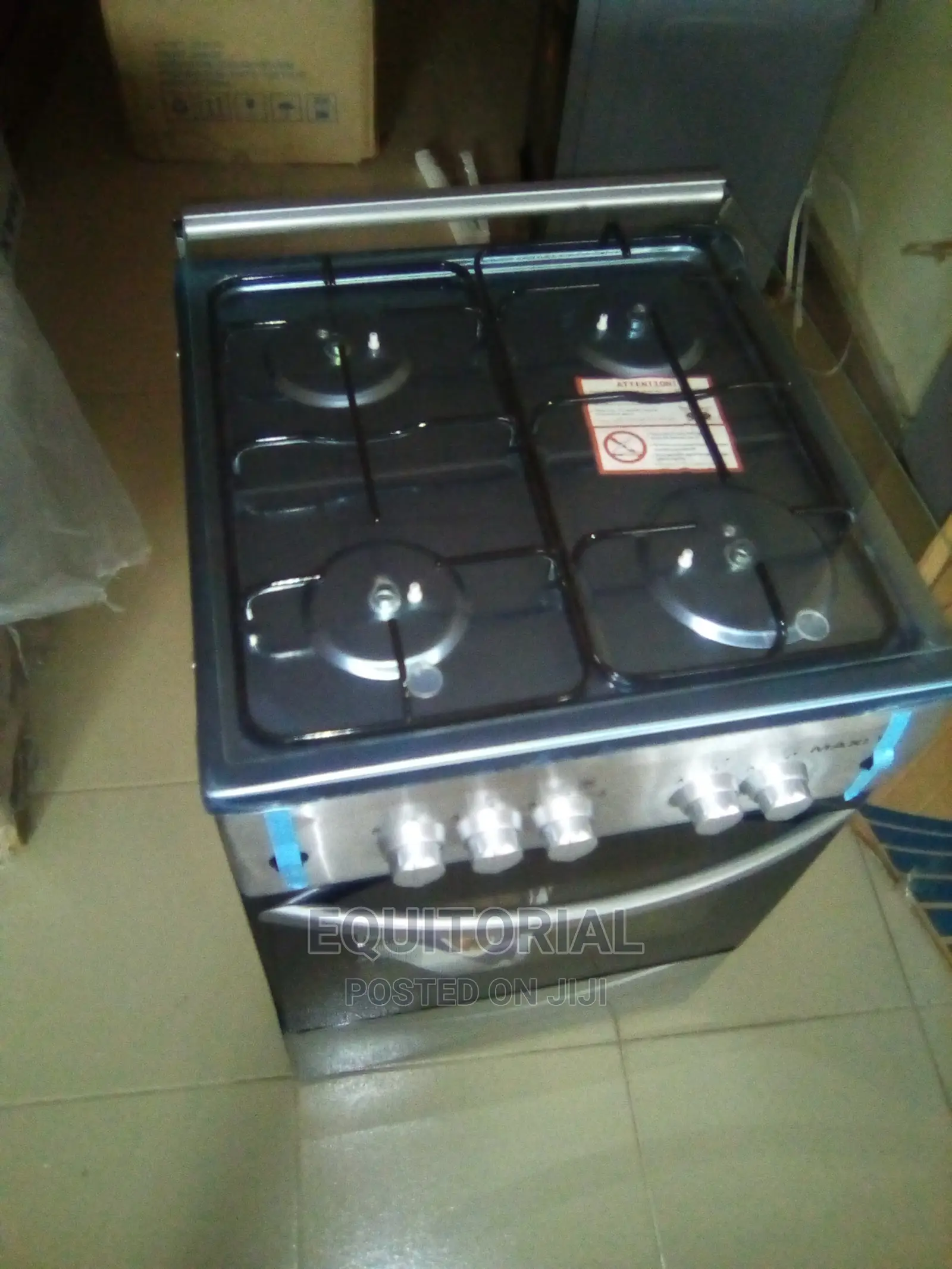 Maxi 4gas Burners Standing Cooker With Oven