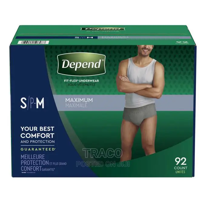 Depend Flexi Fit Incontinence Underwear For Men (S/Medium)92