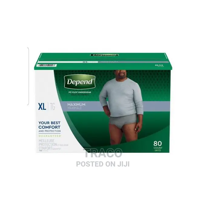 Depend Flexi Fit Incontinence Underwear For Men (Xlarge) 80