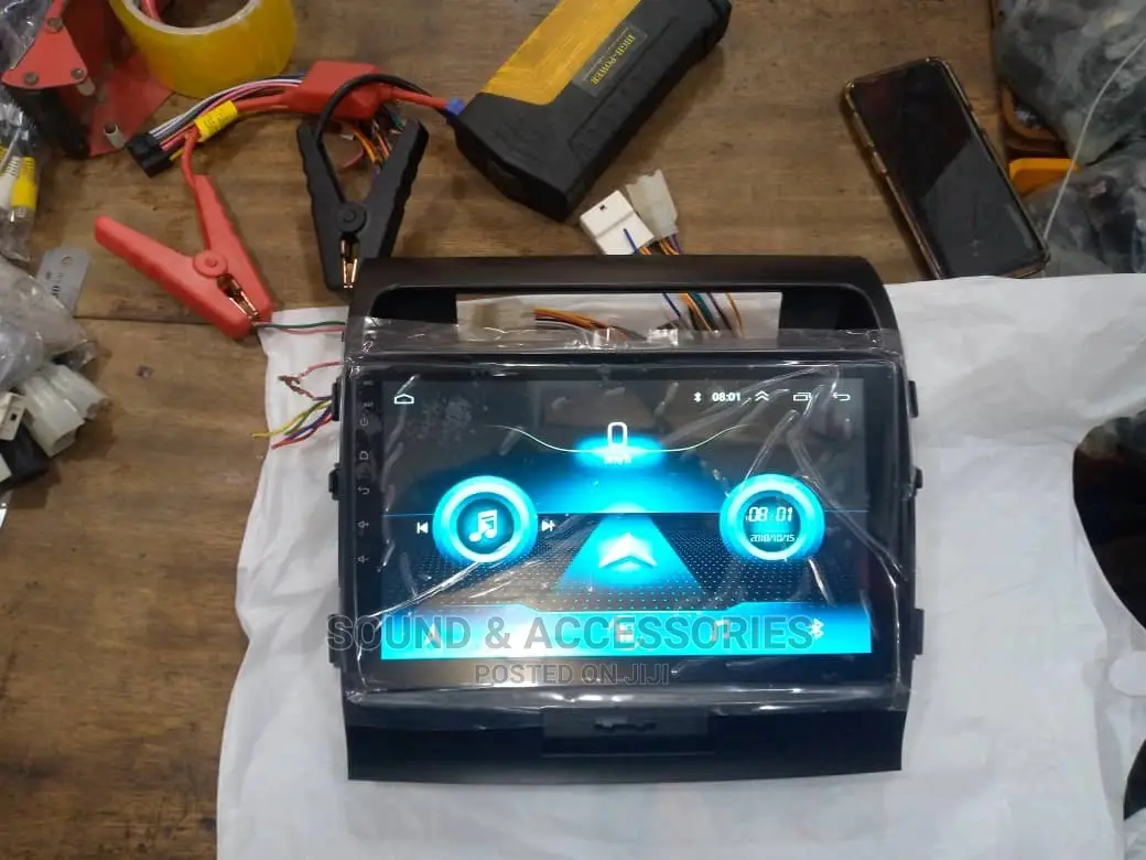 Toyota Landcruiser 2008-2015 Android GPS Navigation + Reverse Camera