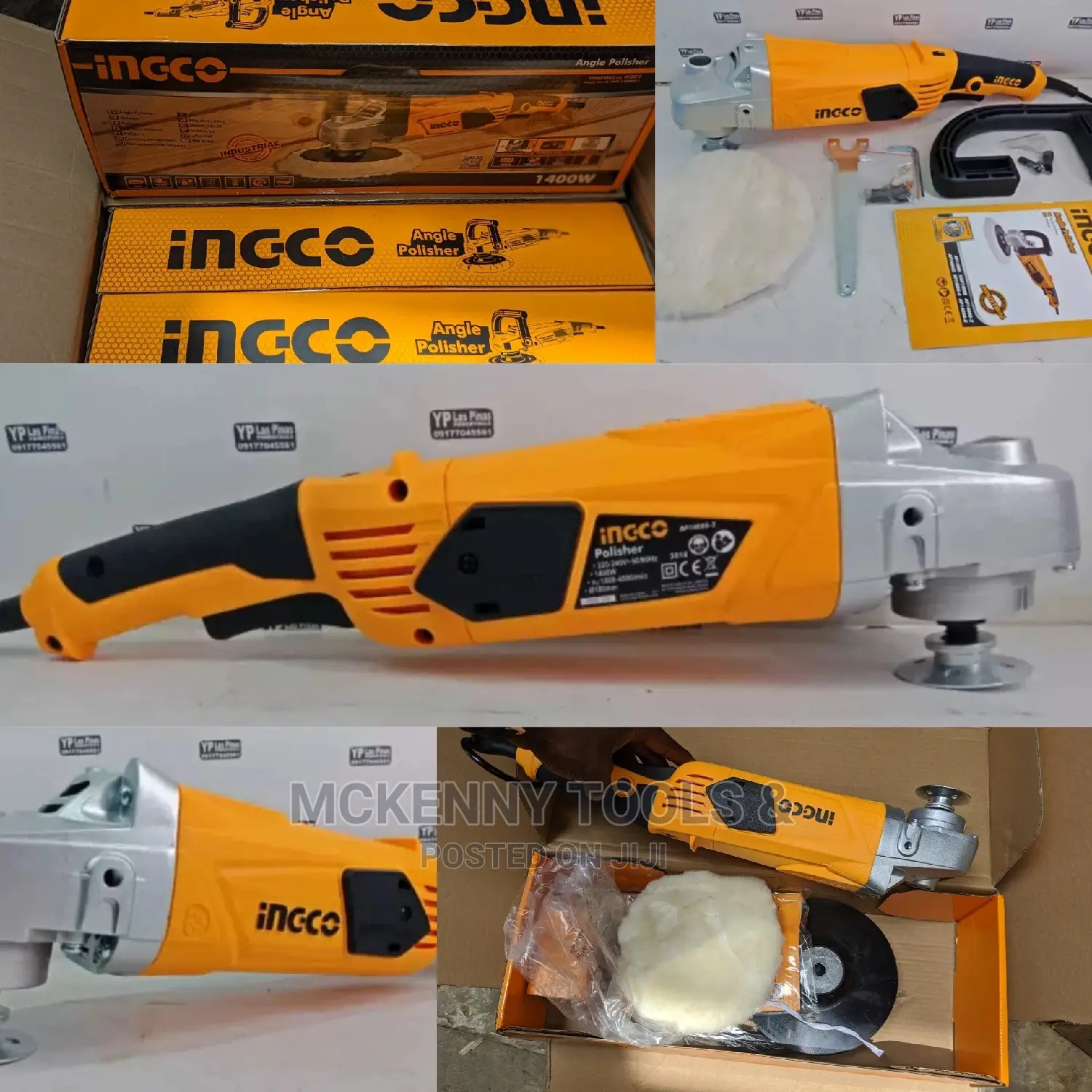 Ingco Car Polisher 1400w Ap14008-2 (Orange)