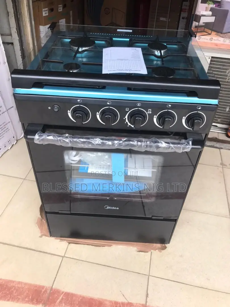 Midea Standing Gas Cooker 4 Gas Burners