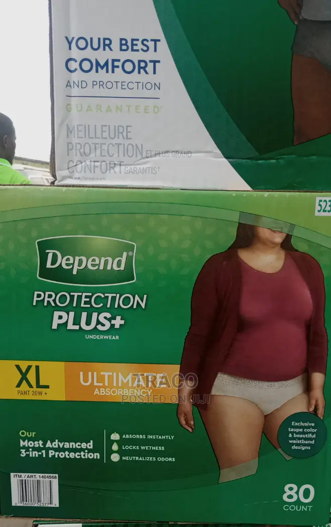 Depend Flexi Fit Inconvenience Underwear for Women(XL)80pcs