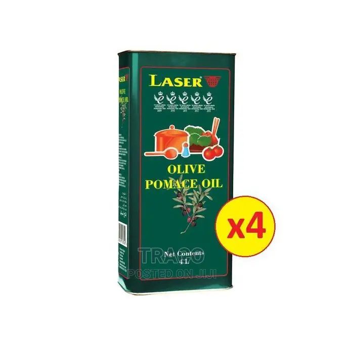 Laser Pomace Olive Oil 4 Litres - Pack of 4