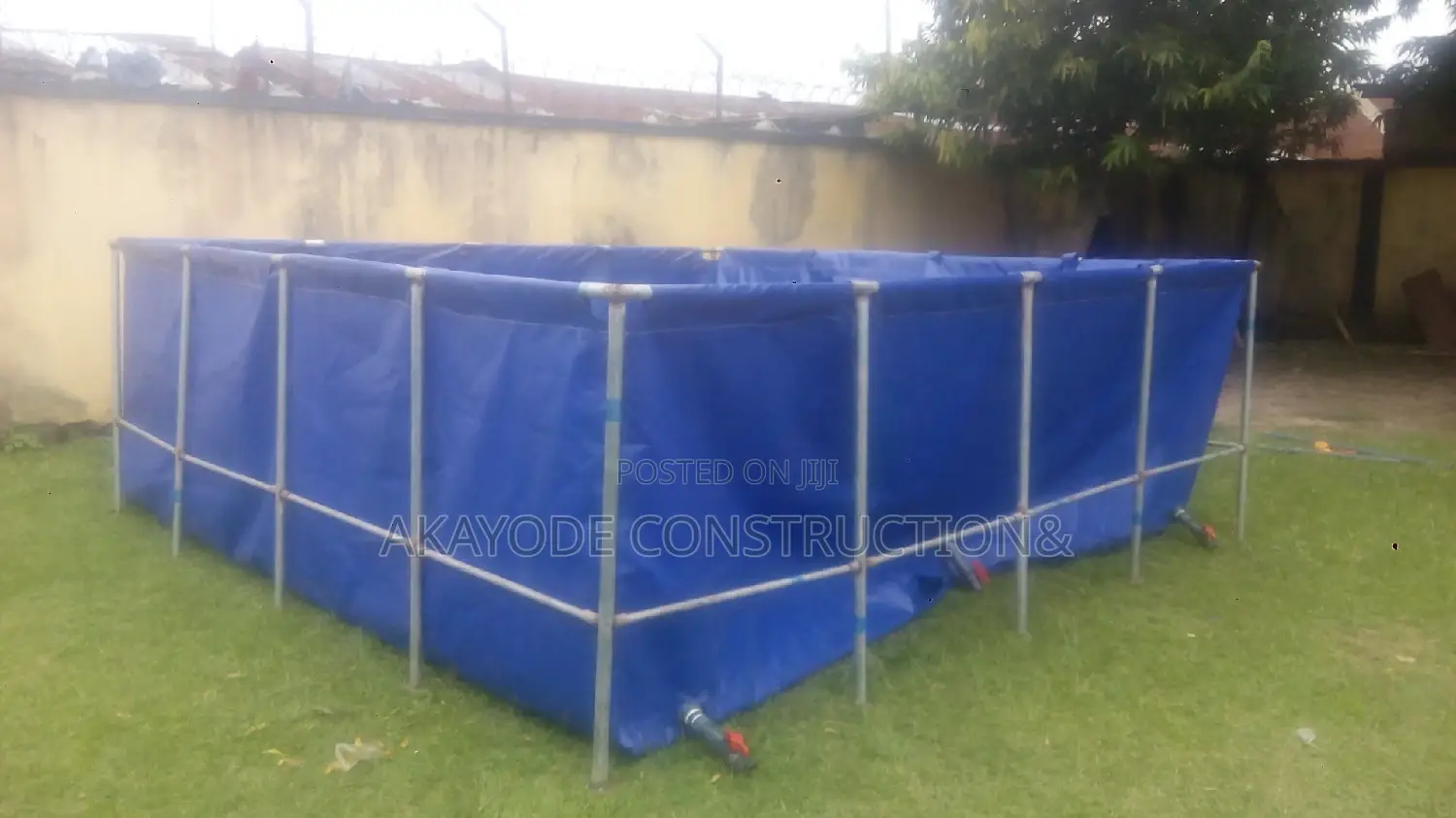 Fish Pond Tarpaulin Collapsible, Durable and New Design