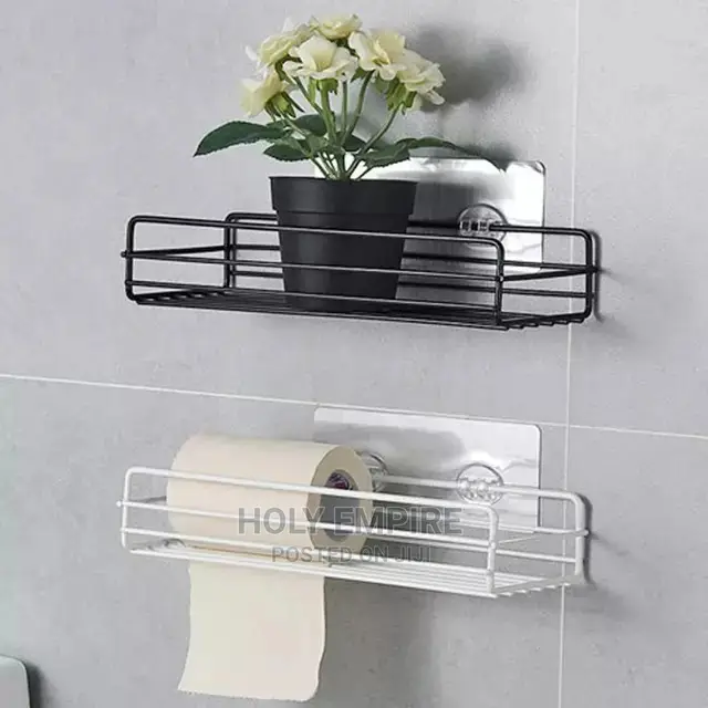 Iron Bathroom Shelf Wall Mount