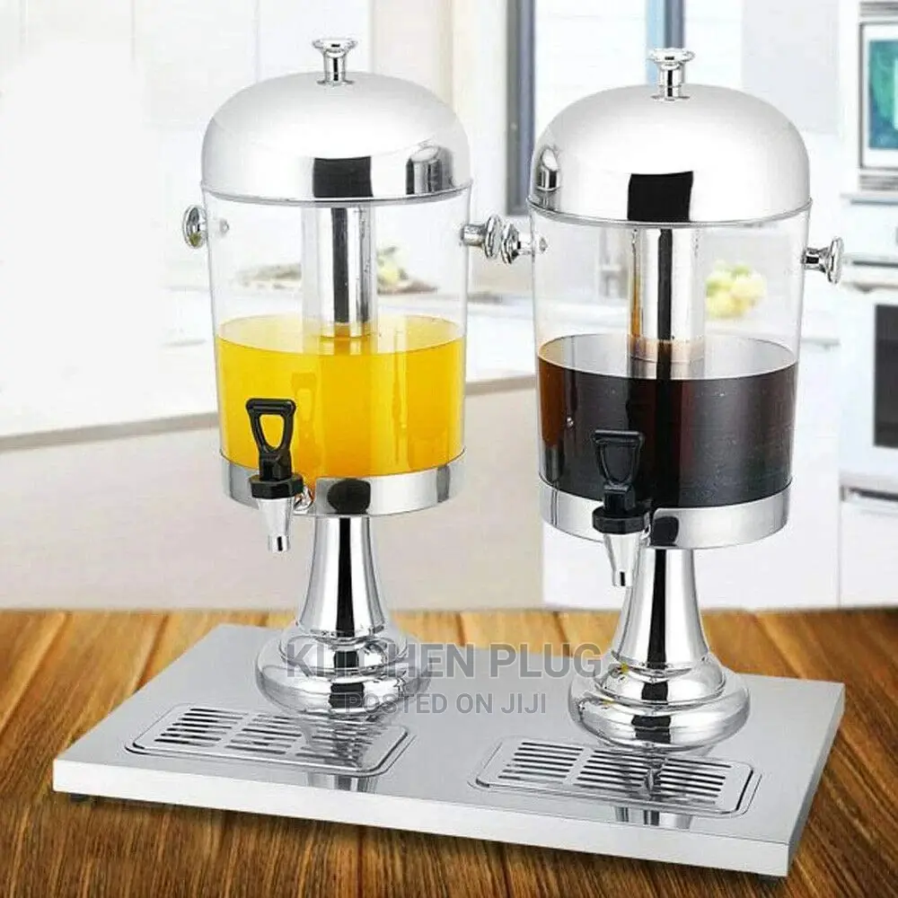 Double Beverage Commercial Juice And Drink Dispenser