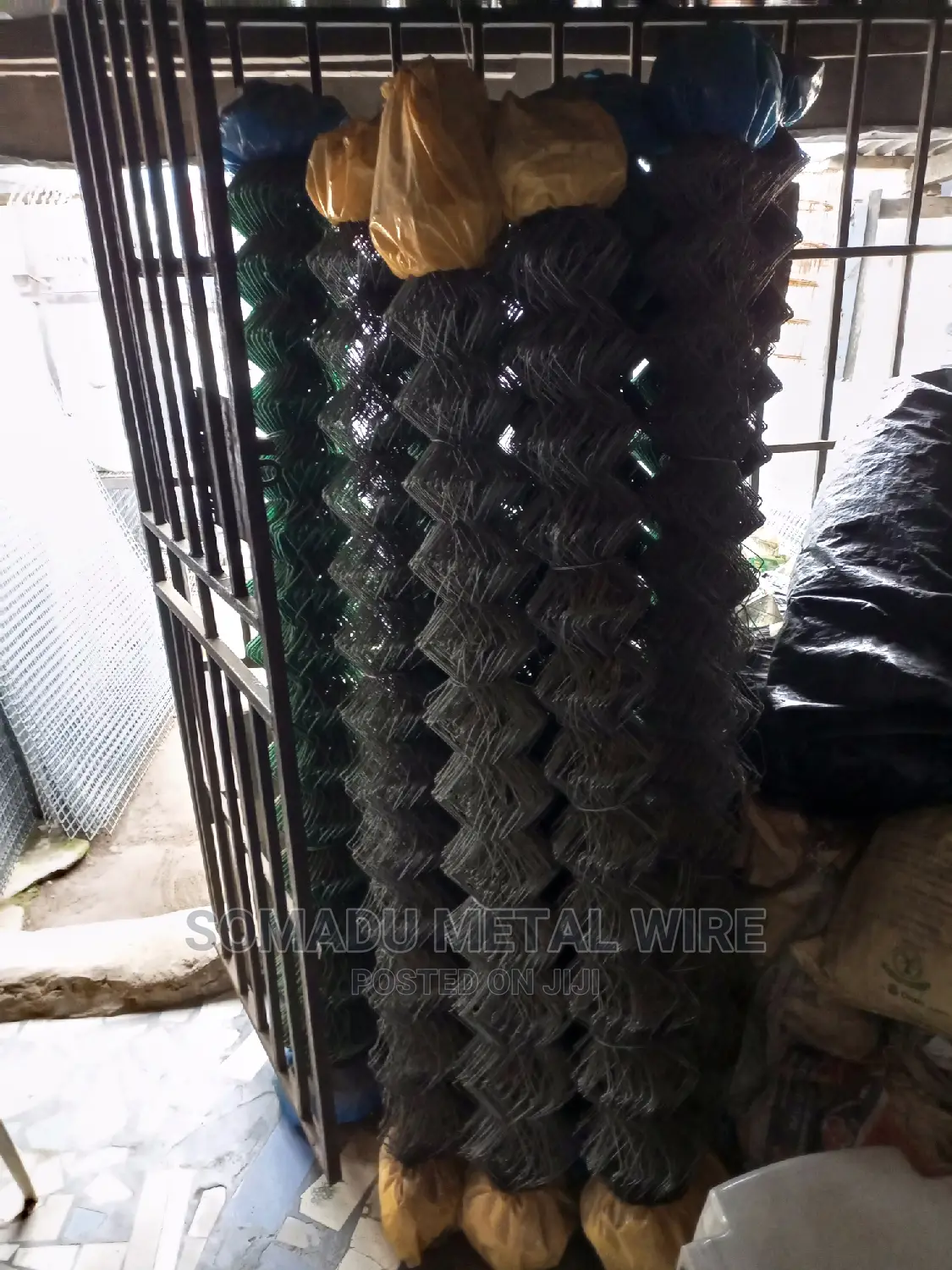 Chain Link Fence Galvanized 6ft Hight X 40ftlenght