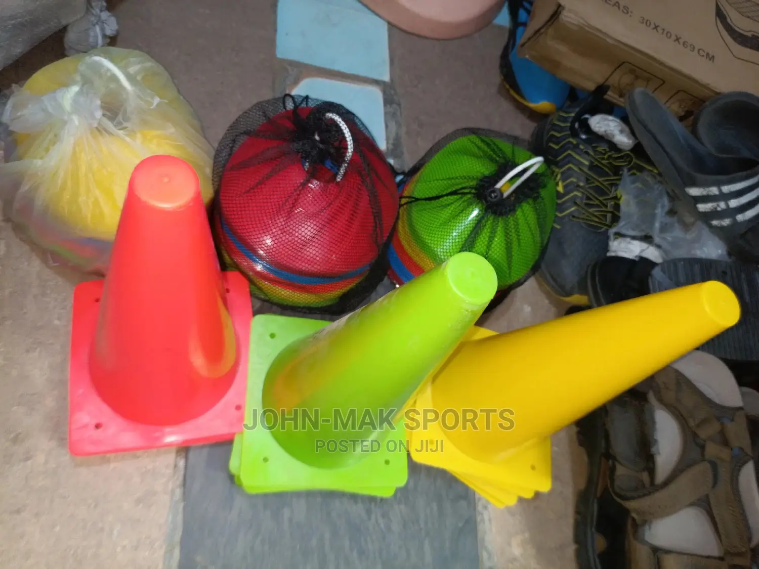 50pieces Flat Training Cones