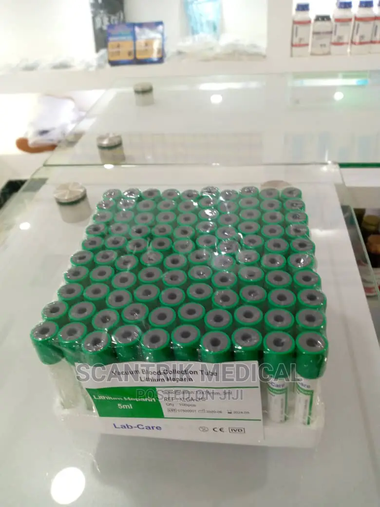 Vacuum Blood Collection Sodium Lithium Heparin Tube