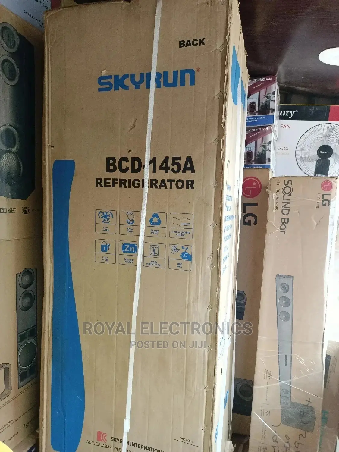 Brand New Skyrun Fridge And Freezer 145l With Warranty